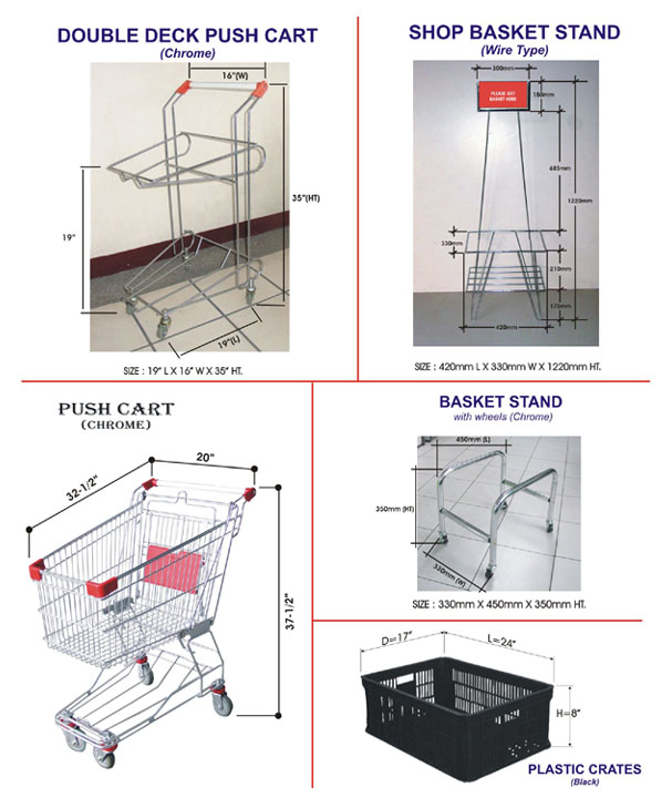 Push Cart & Other Accessories